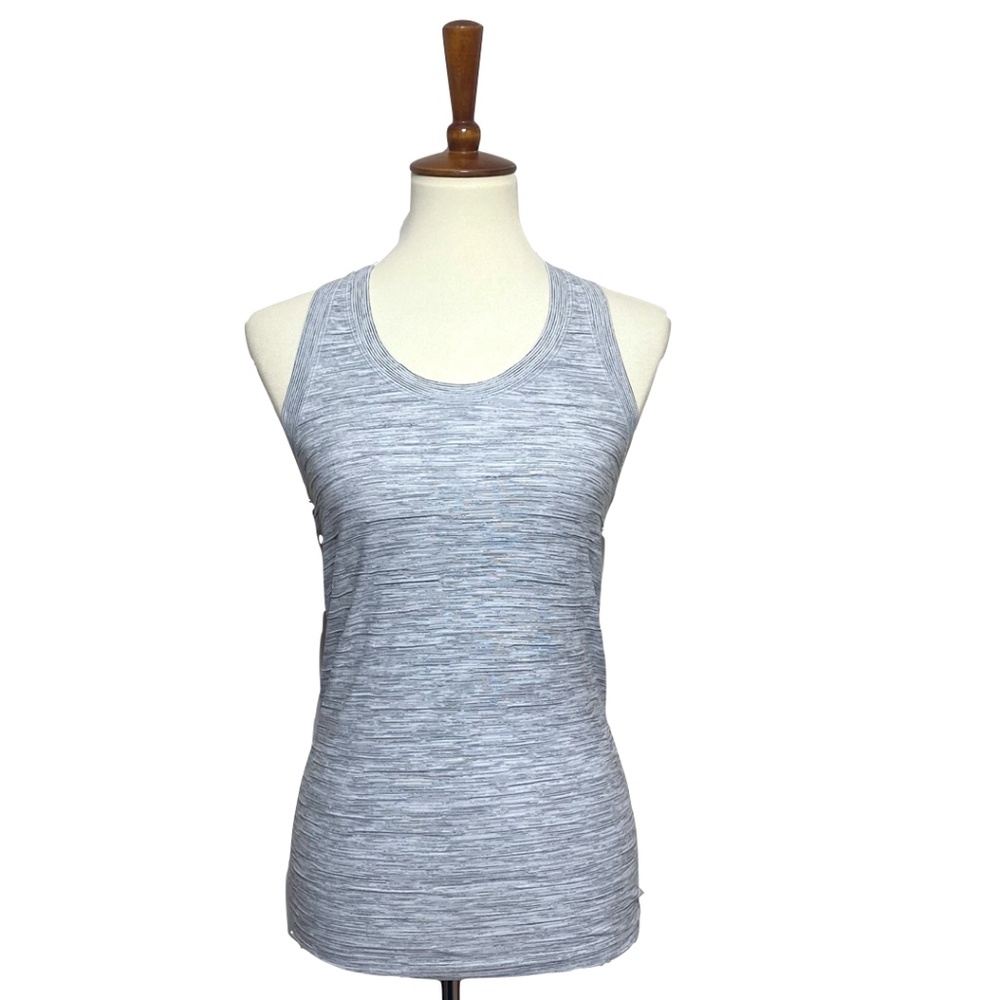 Athleta Momentum Tank Space Dye Galactic Grey Size Small